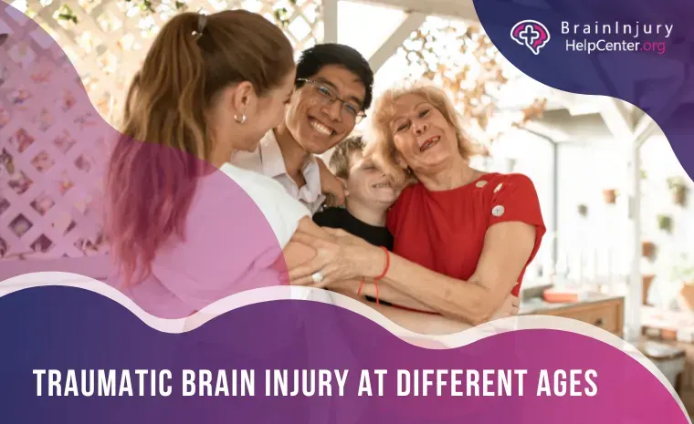 brain injury at different ages