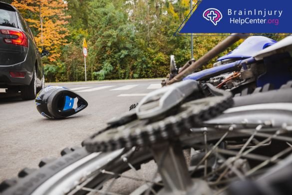 choque de atropello y fuga de motociclista