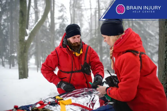 Equipo de rescate de montaña