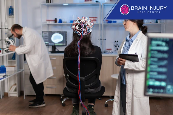 Paciente con equipo médico